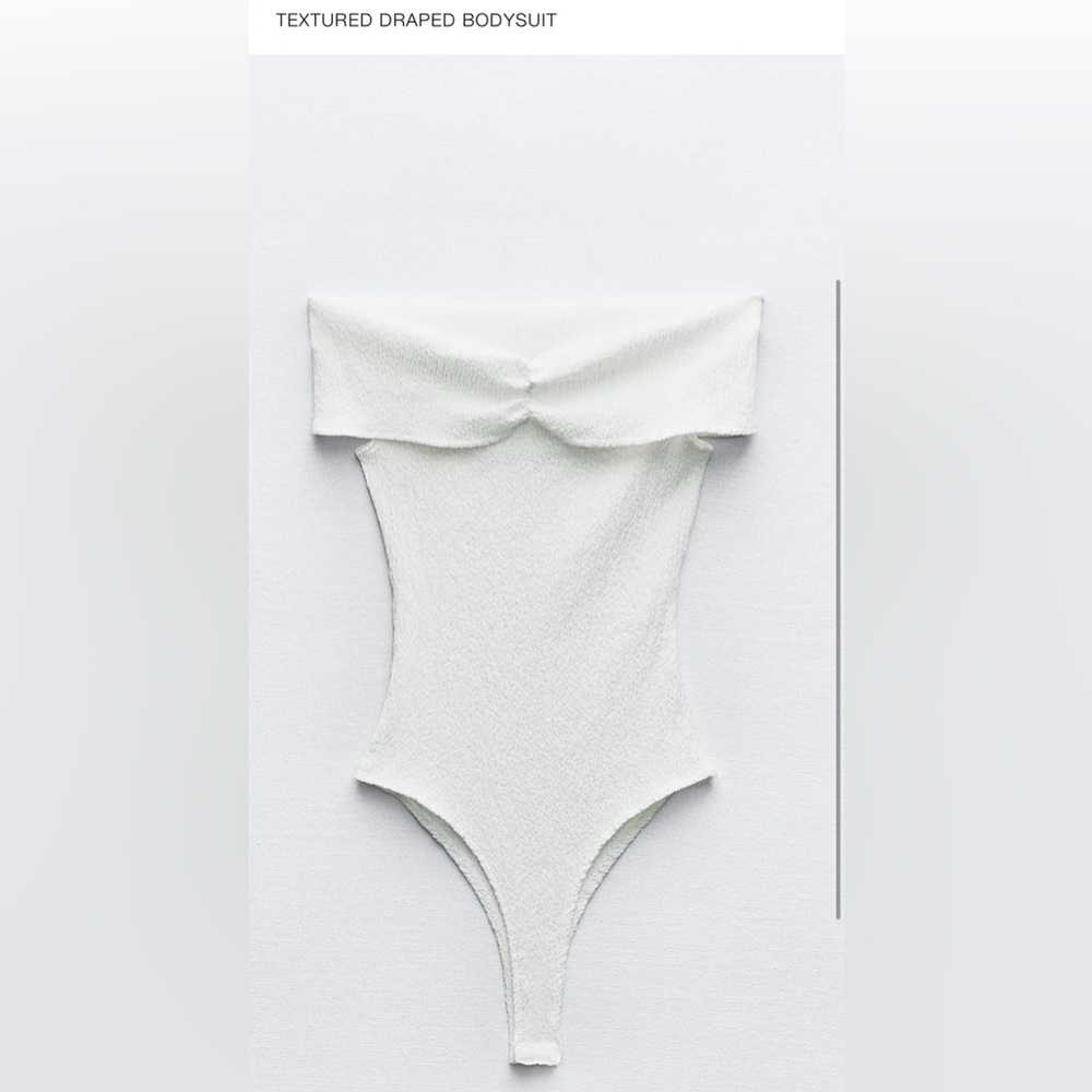White Zara Bodysuit